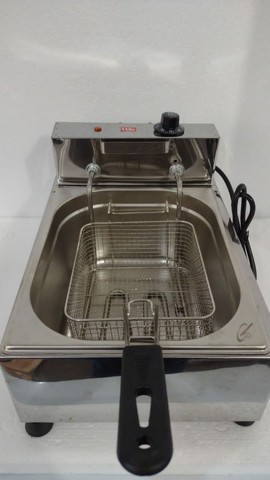 Fritadeira elétrica e tacho elétrico nova com garantia em inox  - Foto 2