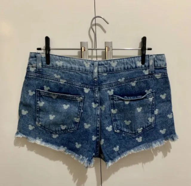 (TAM: 40) Short Jeans Mickey Disney - Foto 3