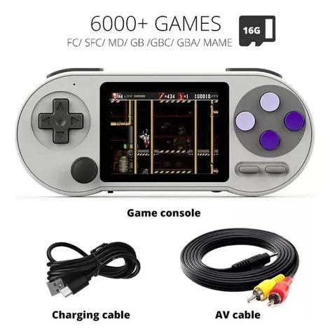 3 Polegadas Mini Gameboy Psp Controllers Fc Built-in 400 Jogos Clássicos  Nds Nes Gamepad Contra Super Mario Gbc Consoles de jogo portáteis