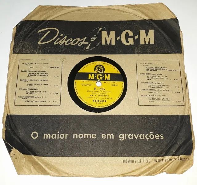 Billy Eckstine - Disco 78 rpm If e Night After Night