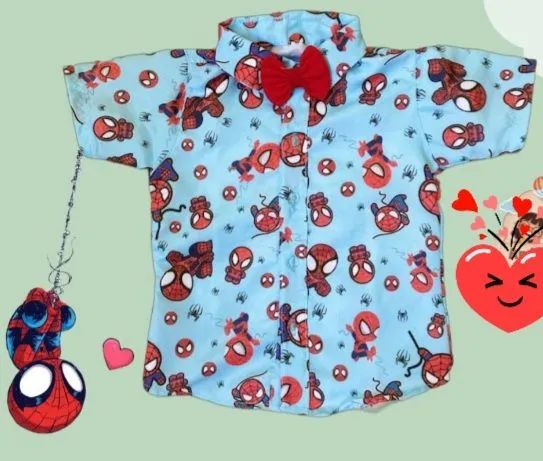 Vendo camisa temática de 1 a 6 anos com gravata - Foto 6