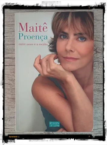 Livro: Maitê Proença - Entre Ossos e a Escrita - Foto 3