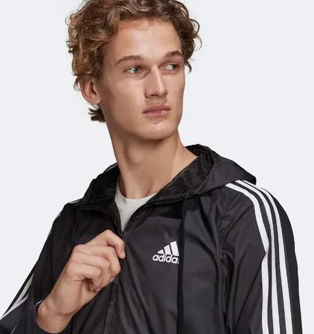 Corta vento adidas preto 2024 masculino