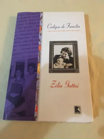 Livro Códigos de Família Zélia Gattai usado bom estado