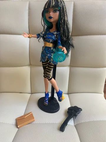 boneca monster high cleo de nile fca COMPLETA