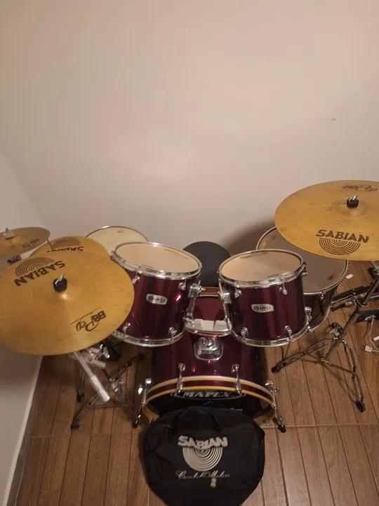 Bateria Mapex (NÃO ACOMPANHA OS PRATOS)