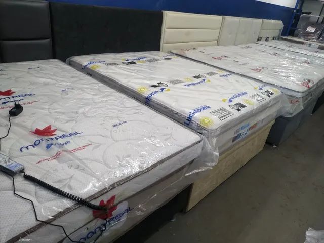 Cama BAU casal 1.38 Basic20 só $ 499,00 ( Suede preto ) - Foto 3