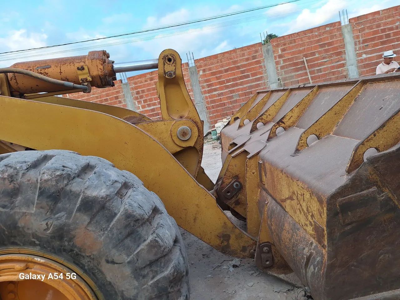 Pa carregadeira cat 966F - Foto 4