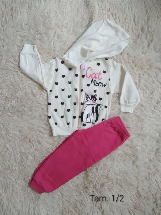 Vendo conjunto em moleton