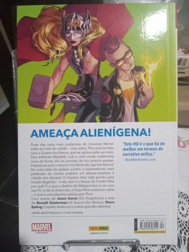 HQ capa dura Thor a guerra shiar asgardiana, nova!  - Foto 2