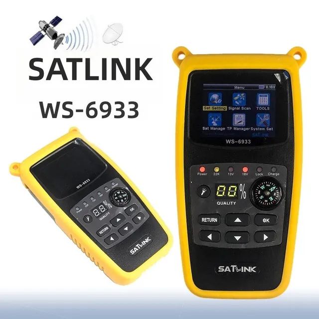 Aparelho de localizar satélite satlink ws6933  - Foto 3