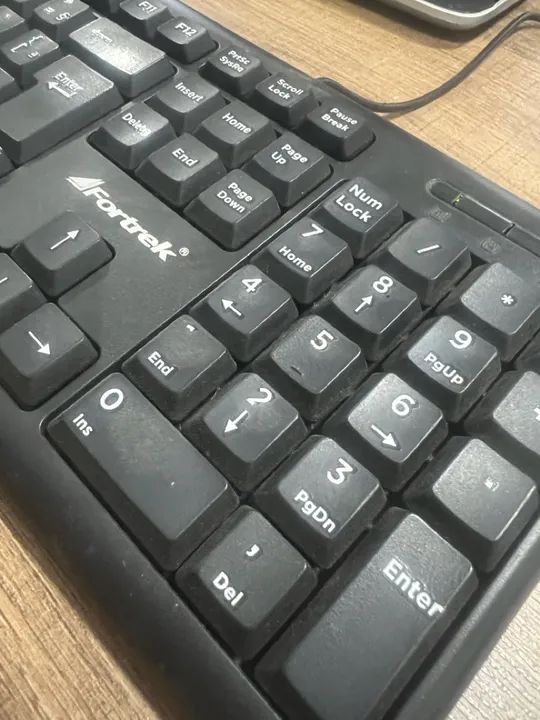 Doação 2 Teclados USB - usado - Foto 6