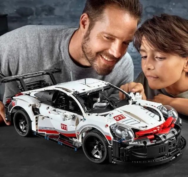 Brinquedo estilo Lego Technic Porsche 911 RSR