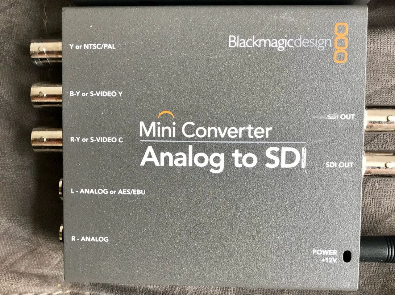 Blackmagic Mini converter analógico to sdi