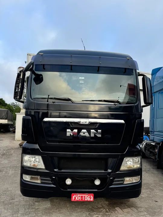 Man TGX 2015 28.440 6x2 automático motor novo  - Foto 2