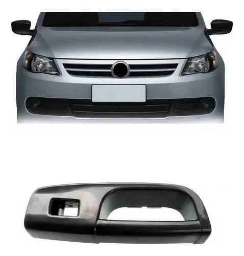 Puxador Da Porta Gol G5 08/12 Dianteiro Furo Preto Direito