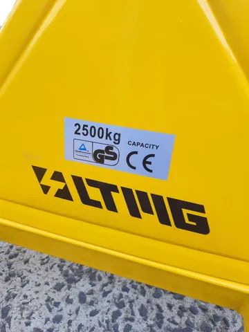 Nova, Paleteira manual, carrinho hidráulico, paleteira hidráulica, transpaleteira, 2.500KG - Foto 2