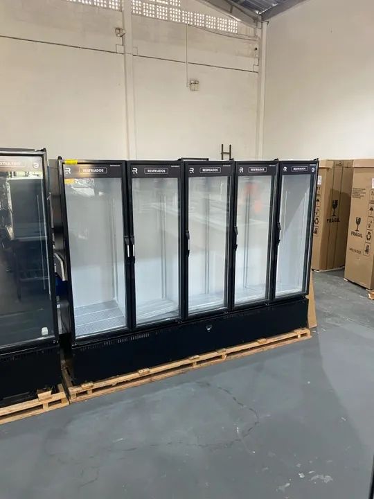 Expositor 5 portas - Auto serviço para refrigerados - Pronta entrega - Refrimate
