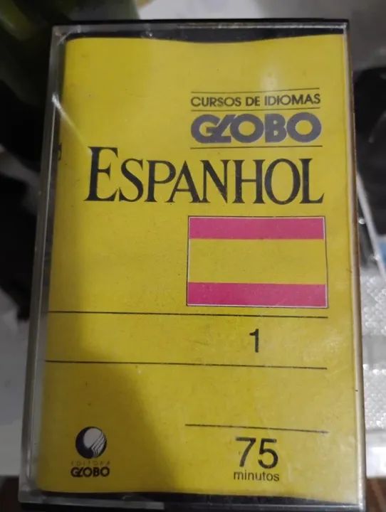 RARIDADE Cassetes de espanhol do Globo - Foto 2