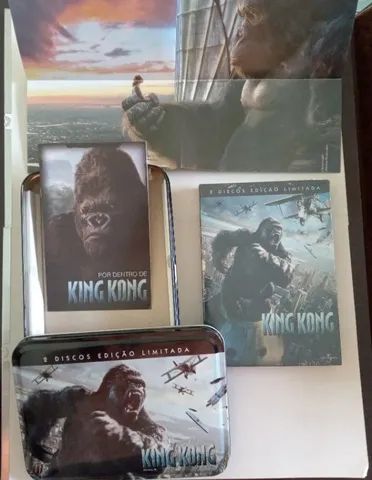 Box DVD Originais - King Kong - Perdidos no Espaço - Shrek