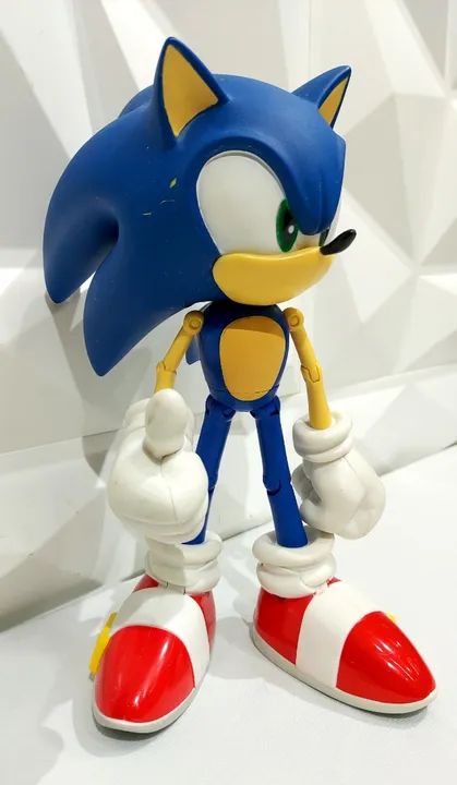 Boneco Sonic The Hedgehog Deluxe Collector's 25cm Jazwares - Foto 4