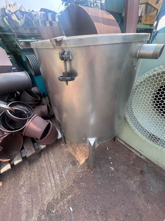 Tanque inox 0,60 cm x 0,60 cm