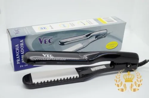 Prancha Alisadora Para Cabelos Cerâmica Ions VEC Bivolt 180C wpp:.43. *