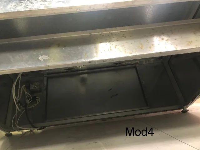VITRINE EXPOSITORA mod4 AQUECIDA COM DIVISÓRIAS VIDRO CURVO - Foto 5
