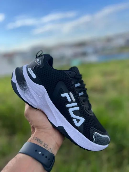 Fila Feminino Tenis Fila Disruptor Masculino Preto Zapatillas Fila