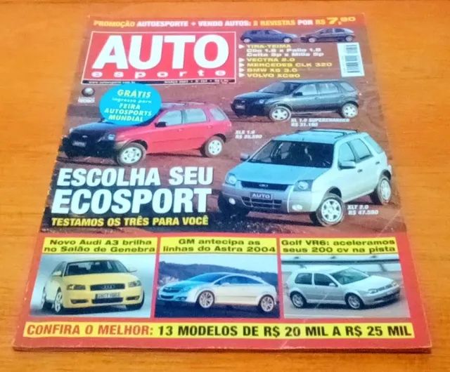 Kit Com 3 Revistas De Época Golf Gti Mk4 VR6 2003 - Foto 3