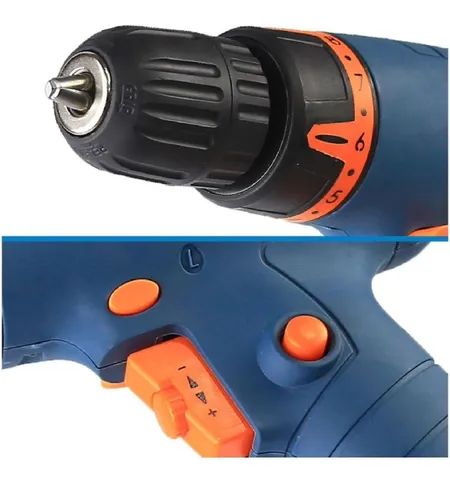 Parafusadeira e Furadeira Elétrica 280W FortG-Pro Vel Variável e Reversível 3/8 pol 220v - Foto 5