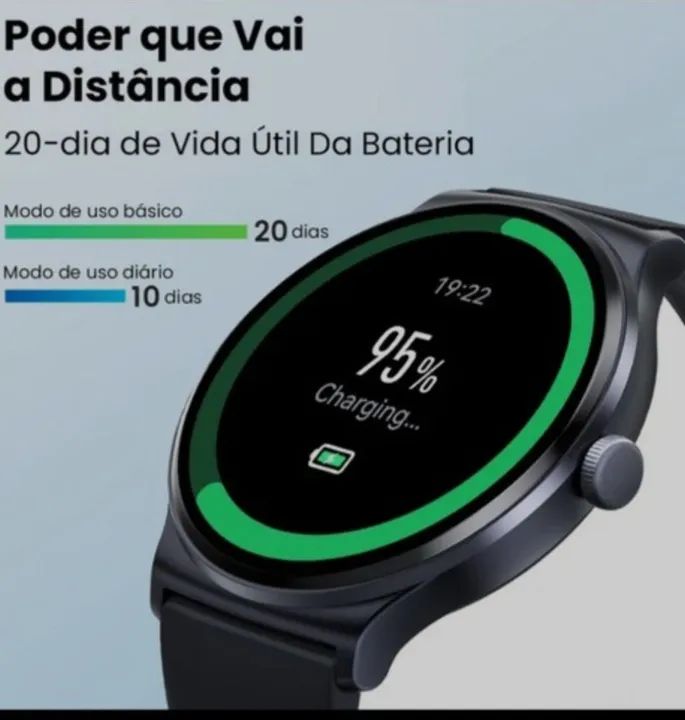 Smartwatch Haylou Solar Lite Xiaomi novo 0km Leia o anúncio. - Foto 4