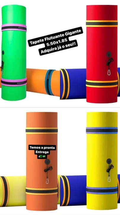 Tapetes Gigante Flutuantes 550x185