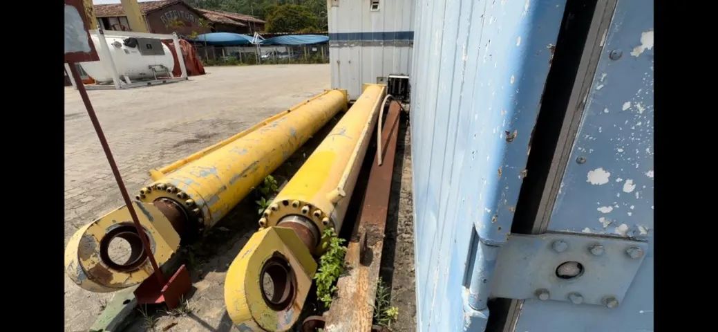 cilindro guindaste mineração hidraulico  pistao - Foto 2