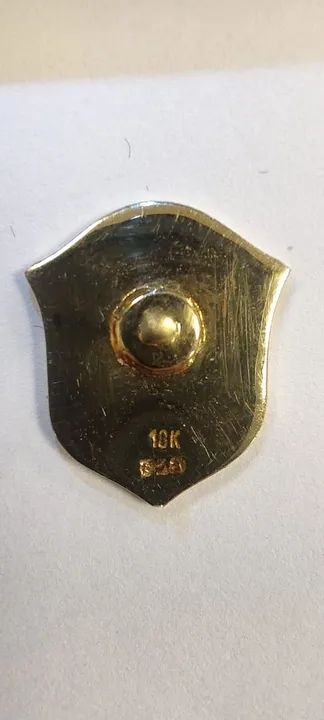 Lindo Pin Broche de Ouro 18K da CBF / Seleção Brasileira  - Foto 3