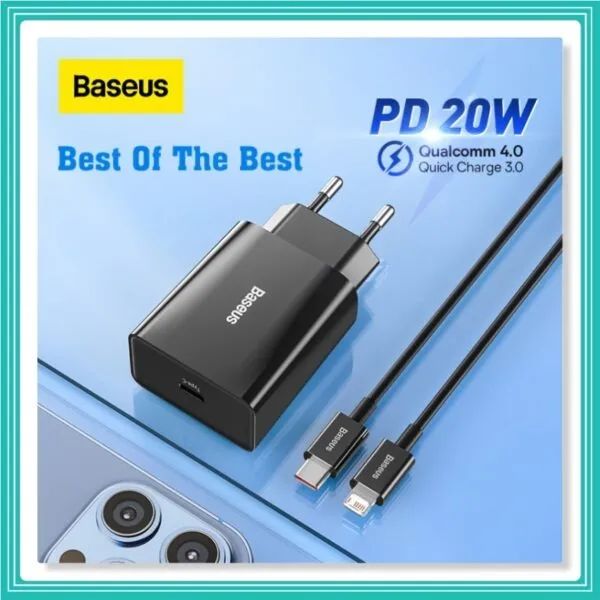 Baseus Carregadores De Parede 20W, 30W, 65W, + 65W,100W, +100W - Foto 2