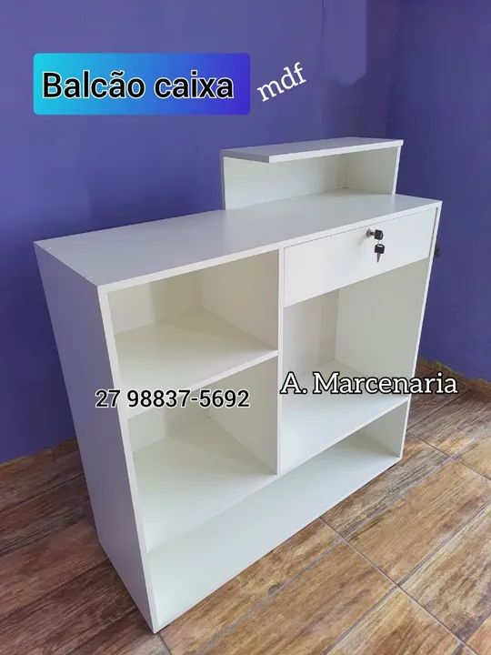 Balcão mdf para loja - Foto 4