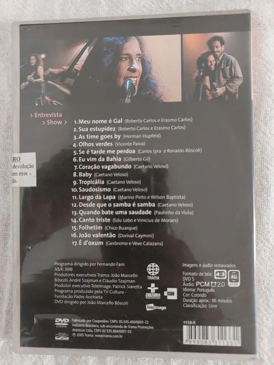 DVD GAL COSTA  - Foto 2