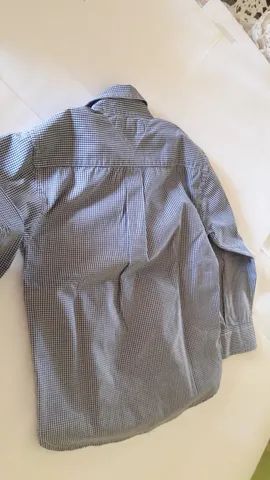 Camisa Infantil Marca Tommy Hilfiger - Mangas Compridas (EUA) Tam XS (4/5) seminova ótima - Foto 2
