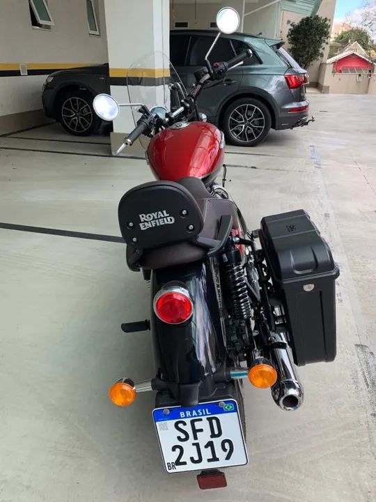 Royal Enfield Classic 350 - Vermelha - Impecável - Foto 2