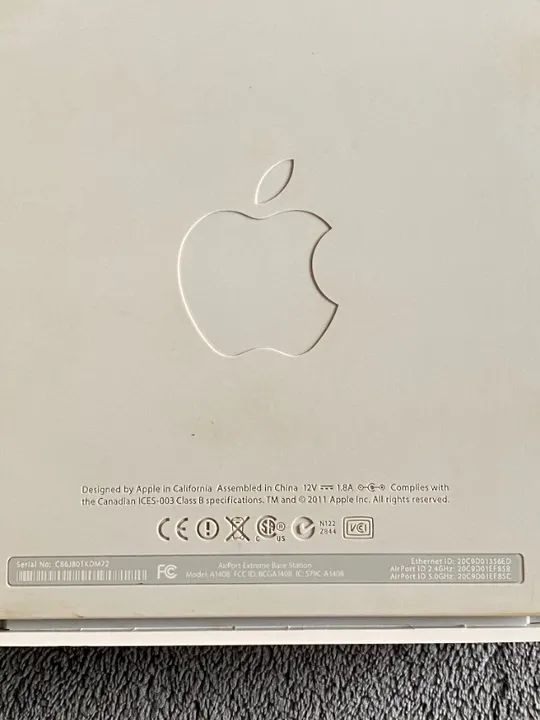 Roteador Apple AirPort Extreme Base Station. Modelo: A1408 5ª geração - Foto 5