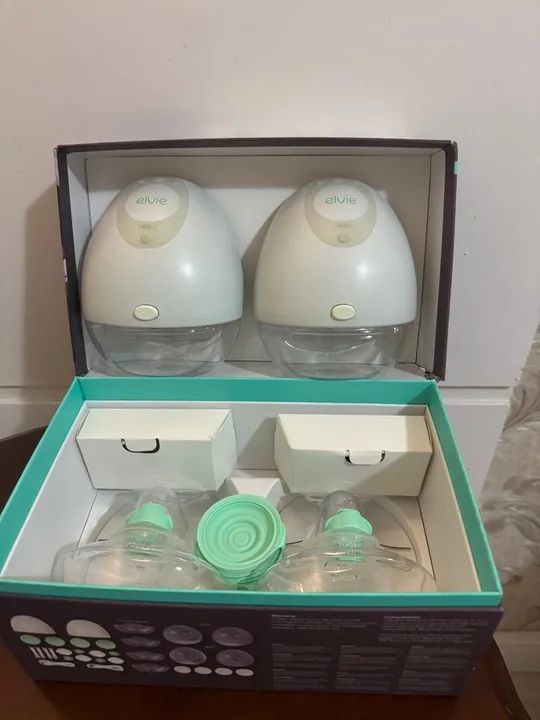 Bomba Extratora dupla de leite Elvie 20 dias de uso - Foto 5