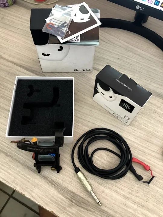 Máquina de tattoo Electric Ink Bulldog (Traço) - Foto 2