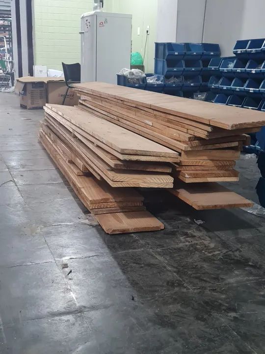 Tabua 30 cm pinus e caibros - Foto 2