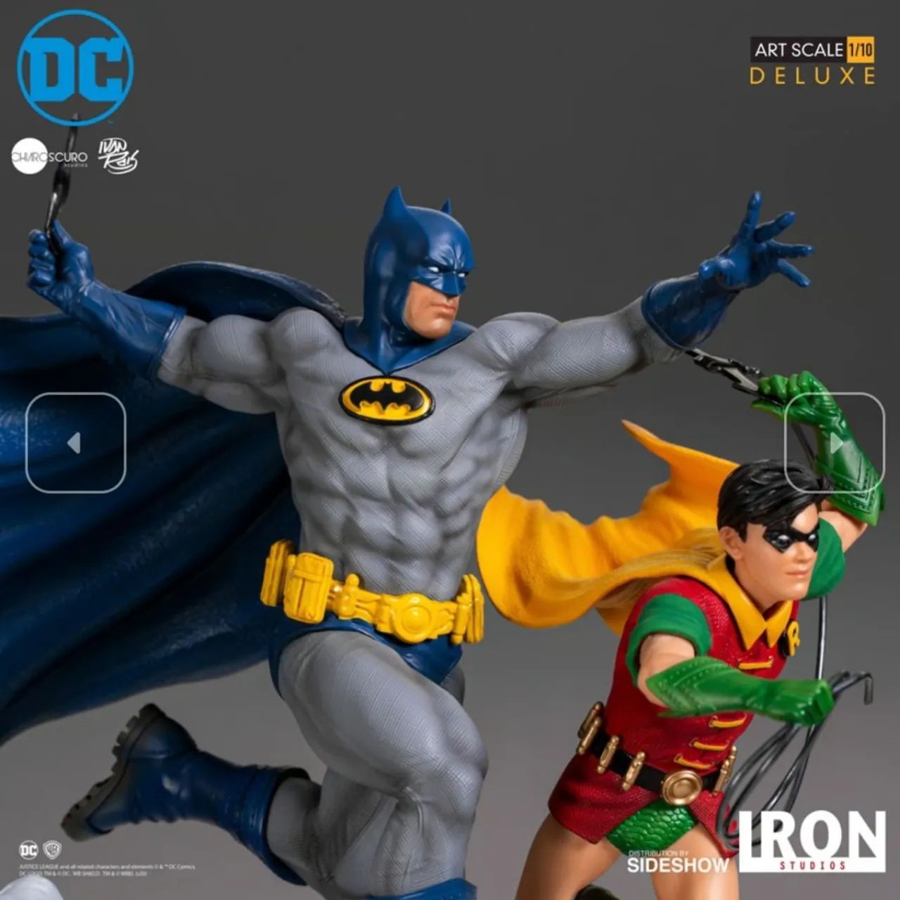 Batman e Robin Deluxe Iron Studios - Foto 5