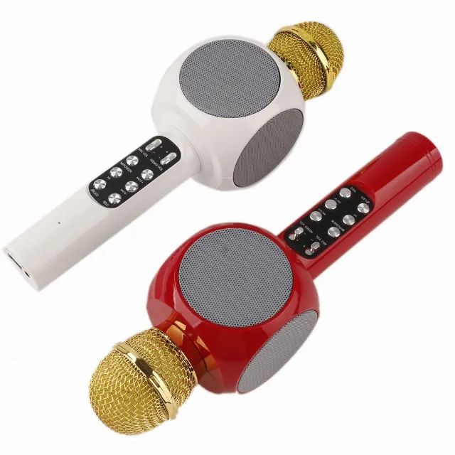 Microfone Bluetooth Karaokê Speaker Sem fio - Foto 2