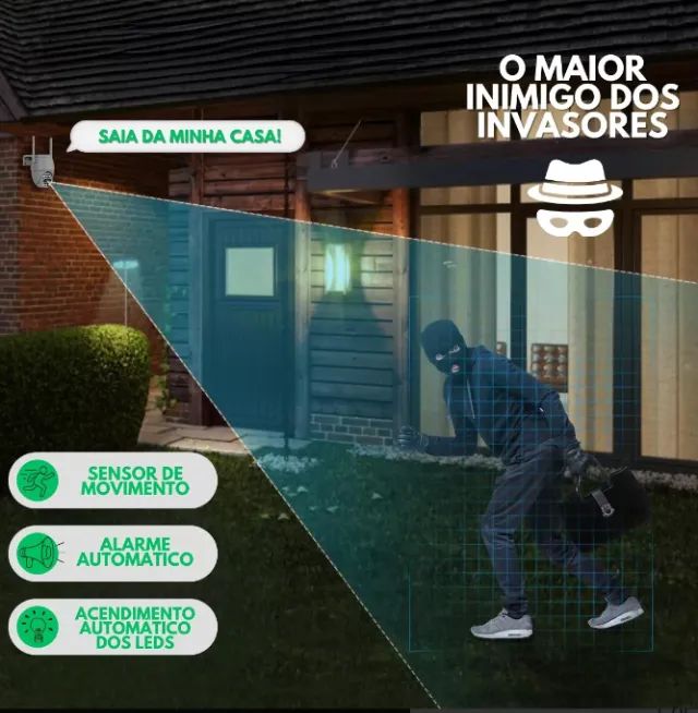 Camera Smart 4mp a Prova Dágua - Lançamento - Foto 4