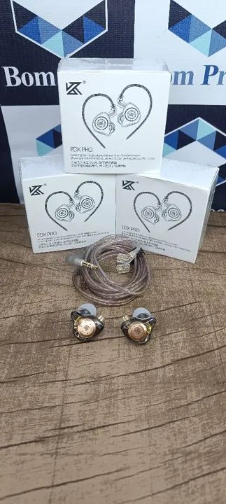 Fone KZ EDX PRO Retorno de Palco Sem Microfone 