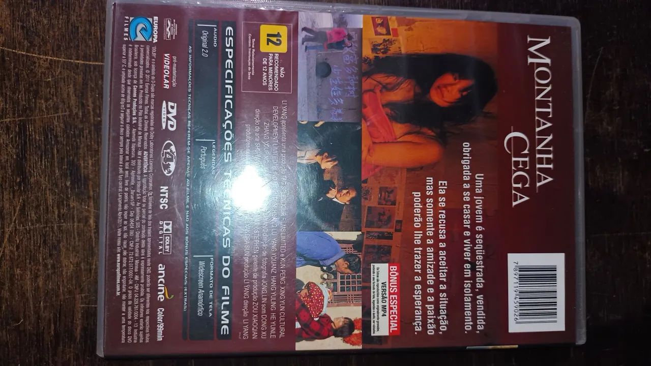 DVD - Montanha Cega (Festival de Cannes) - Foto 2