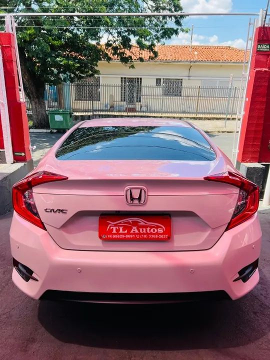 CIVIC 2017 FLEX AUTOMATICO BRANCO PERÓLA  - Foto 5
